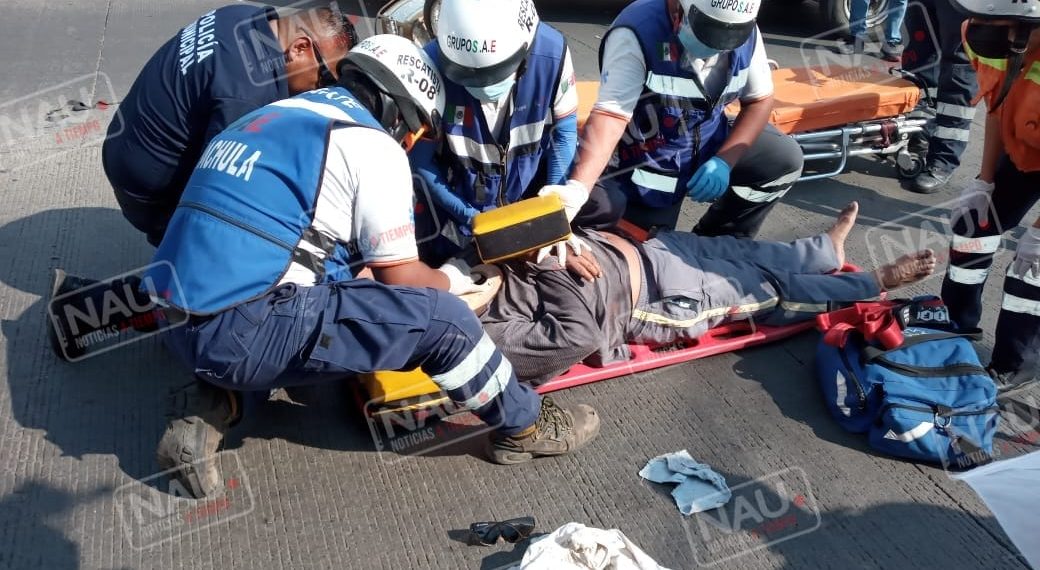 Atropellan ciclista en la 5 de febrero de Tapachula