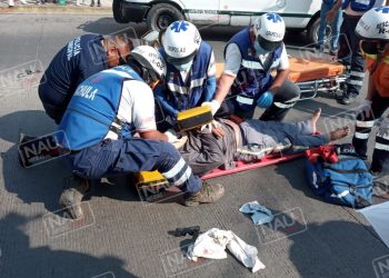 Atropellan ciclista en la 5 de febrero de Tapachula