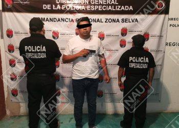 Detienen a sujeto armado con pistola mata Policías