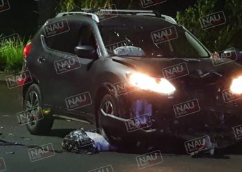 Muere motociclista al ser impactado por un vehículo