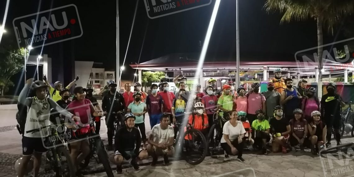 Realizan recorridos en bicicletas en Tapachula