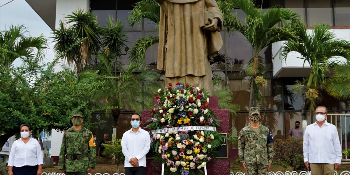 AYUNTAMIENTO DE TAPACHULA CONMEMORA 255 ANIVERSARIO DEL NATALICIO DE “FRAY MATÍAS DE CÓRDOVA”