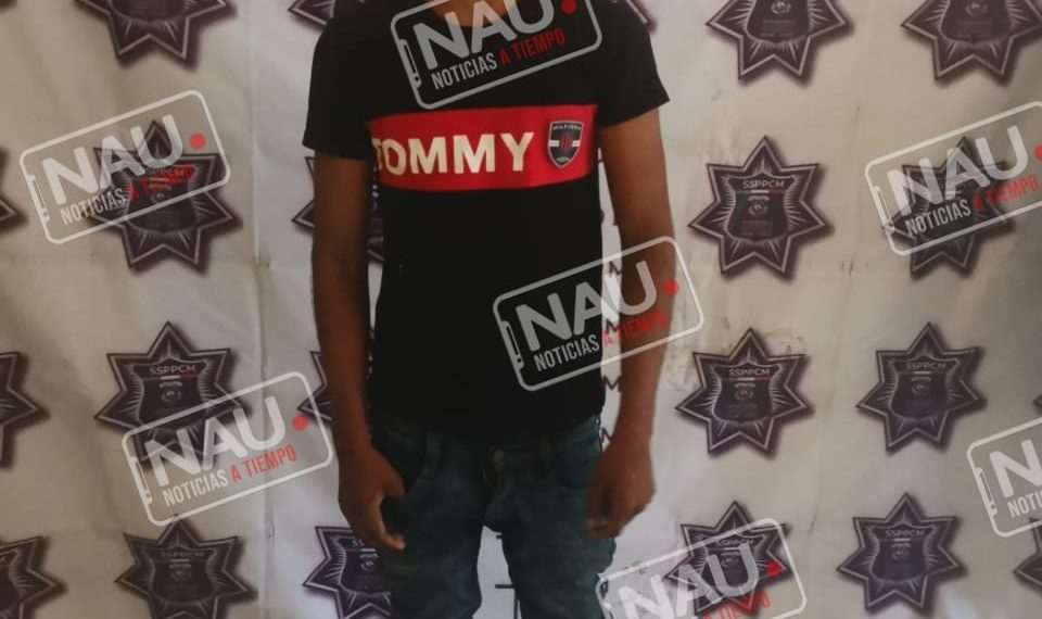 Joven de 18 años con pistola de diábolos salto a un señor de 76 años