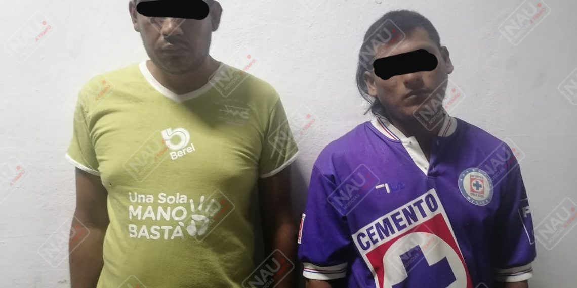 Dos presuntos vendedores de marihuana fueron detenidos en la Colonia la Gloria