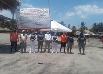 DESPLIEGAN OPERATIVOS DE PREVENCIÓN EN LAS PLAYAS Y CARRETERAS DE TAPACHULA POR SEMANA SANTA