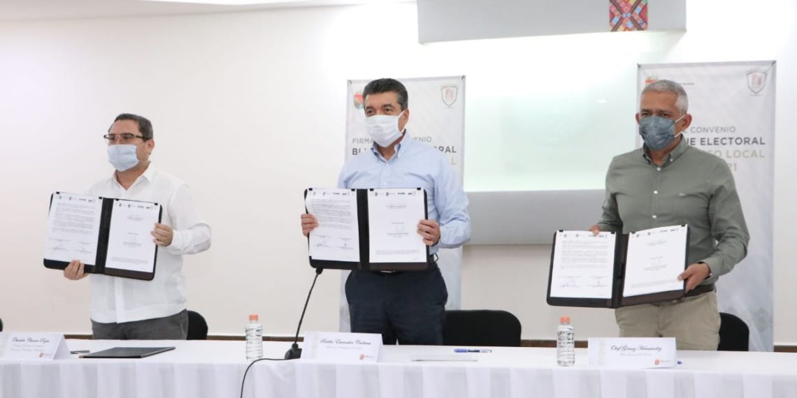 En Chiapas, suman esfuerzos para fortalecer la legalidad en el proceso electoral