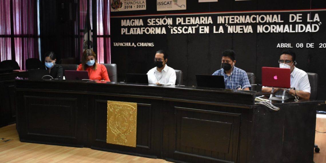 EN SESION DE ISSCAT RATIFICAN EL MANIFIESTO TAPACHULA 2021