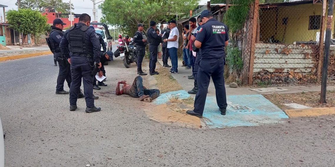 Le dieron un machetazo en una riña