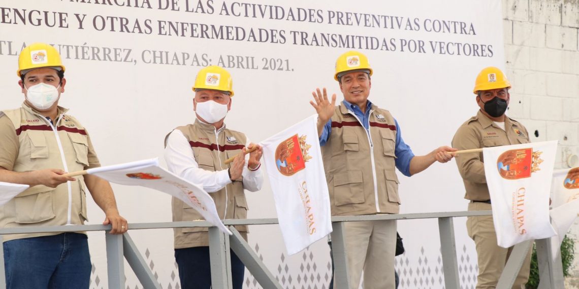 Chiapas implementa acciones preventivas contra dengue, zika, chikungunya y paludismo