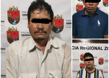 FGE detiene a Objetivos Prioritarios 15, 16 y 17 por Secuestro en Chiapas