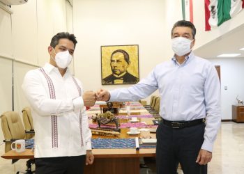 Gobernador de Chiapas se reúne con embajador de México en Alemania