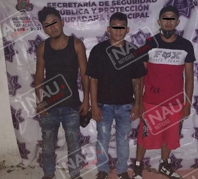 MS 13 detenidos en el centro de Tapachula