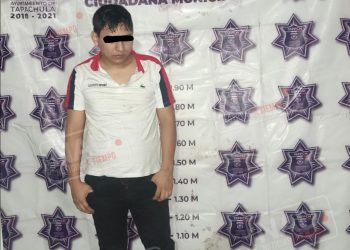 Ebrio sujeto realizaba disparos con un arma de fuego en plaza kafeto de Tapachula