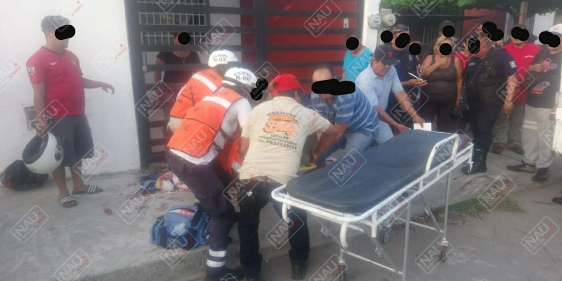 Le dieron 4 balazos y le robaron su motocicleta