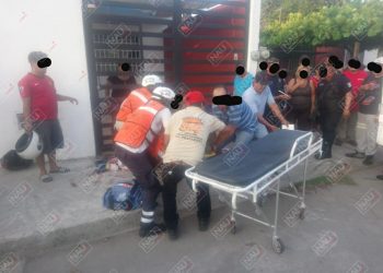 Le dieron 4 balazos y le robaron su motocicleta