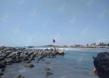 Rescata la Armada de México a tres personas que se estaban ahogando en Puerto Madero