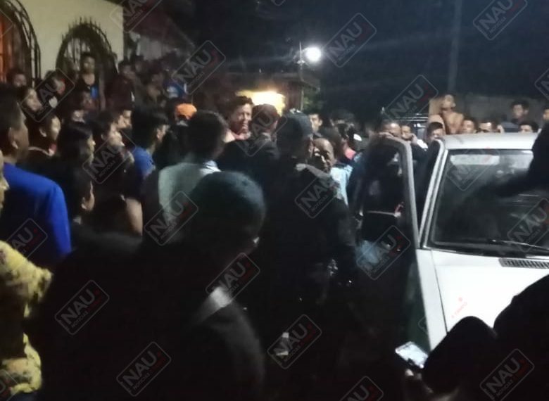 Habitantes de Salvador Urbina intentan linchar a dos personas que llegaron a visitar a su señora madre