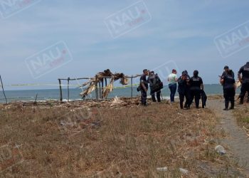 Matan a una persona y se lo lleva el mar en Mazatán