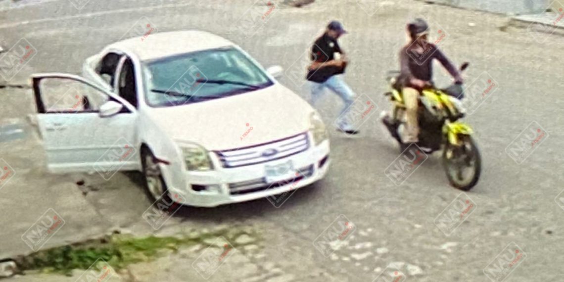 Dos motociclistas asaltan a una señora en el Fraccionamiento Guadalupe