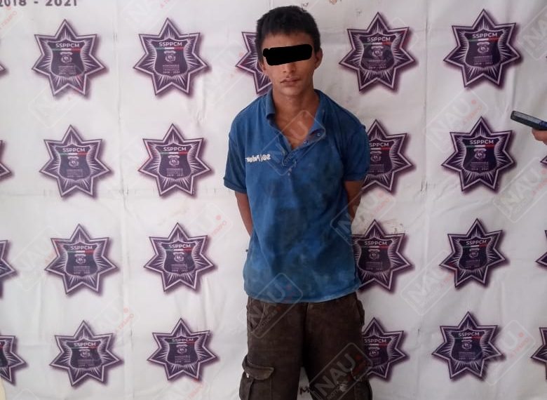 Un sujeto de 20 años de edad, intentó abusar de una menor de 14 años