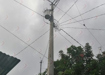 Desde hace tres días no tienen luz