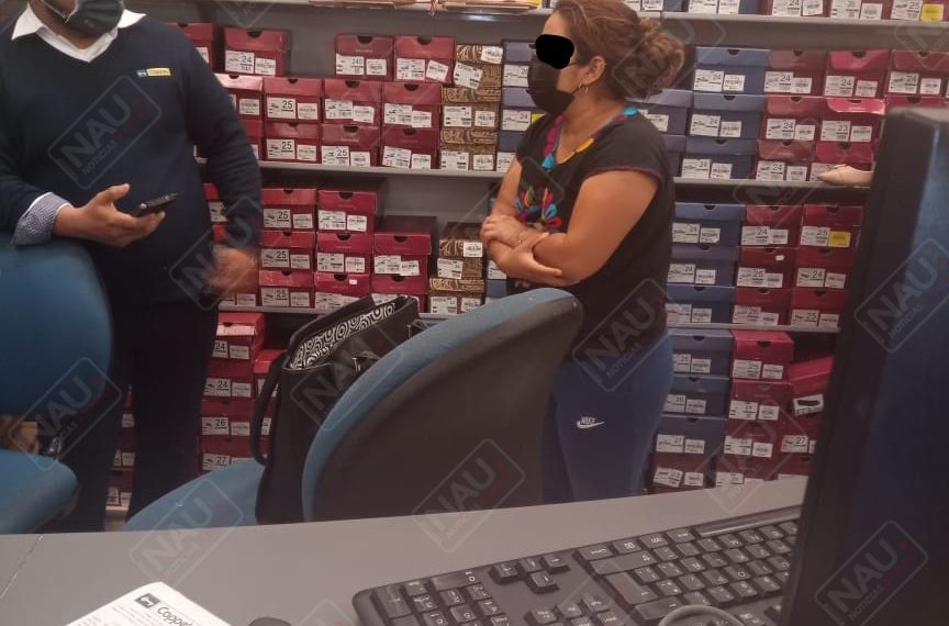 Tuxtleca fue acusada de robarse un par de tenis en Coppel