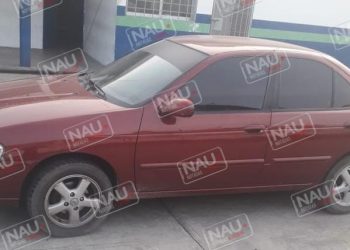 Abandonan vehículo en el libramiento sur poniente entrada a camino viejo a Mazatán