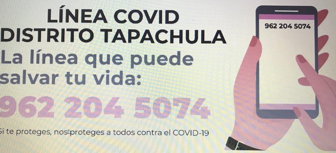 INVITAN A TAPACHULTECOS A MANTENER LAS MEDIDAS PREVENTIVAS POR COVID-19