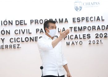 Suman esfuerzos para proteger al pueblo de Chiapas en esta temporada de lluvias y ciclones