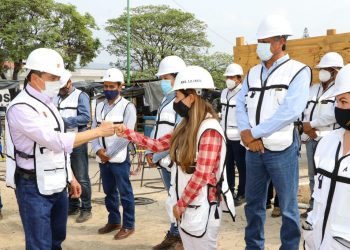 Supervisan construcción del paso a desnivel en Libramiento Sur de Tuxtla Gutiérrez