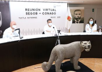 Chiapas participa en reunión con la Federación para dar seguimiento a vacunación y regreso a clases