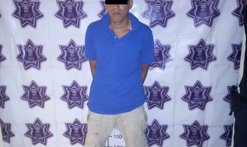 Detenido por violencia familiar