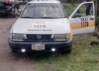 Localizan Taxi que fue robado