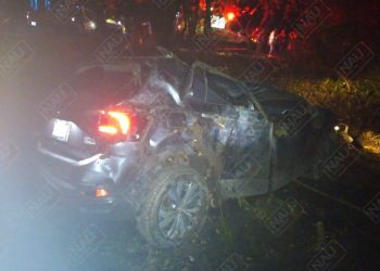 Muren dos personas en accidente en Acapetahua