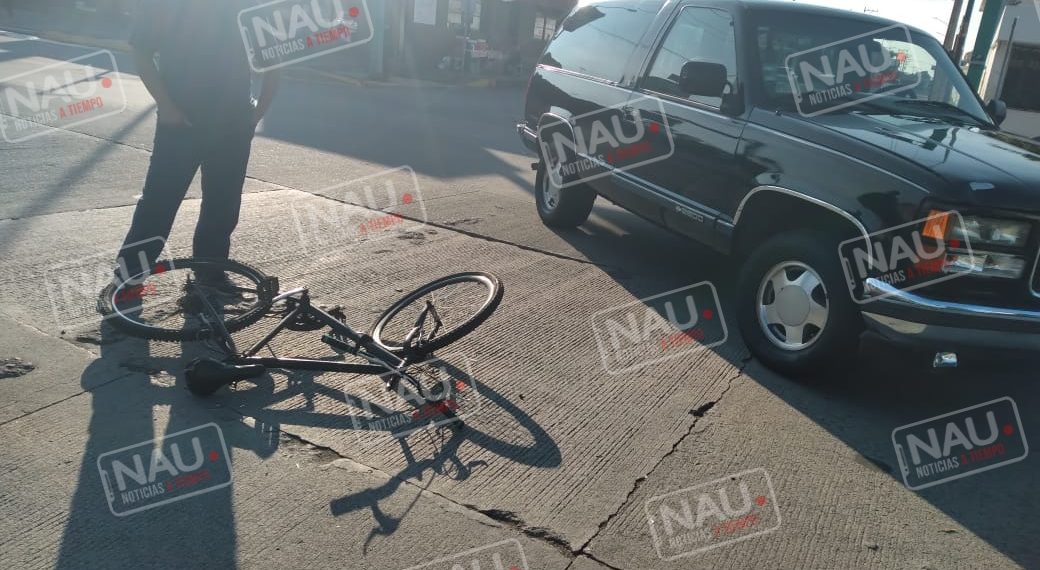 Albañil fue atropellado por un vehículo