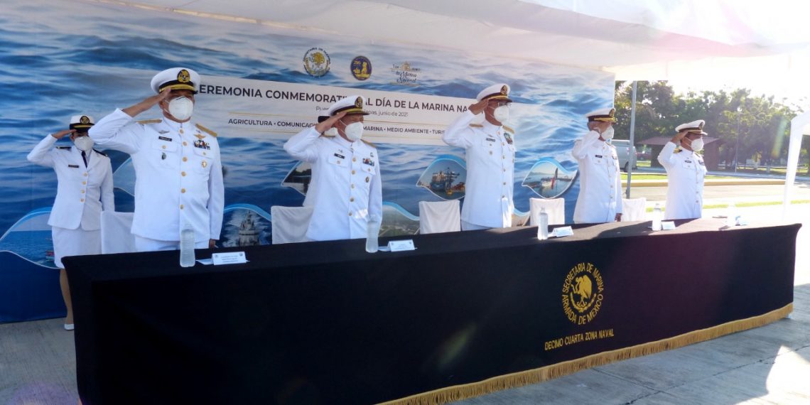 En el marco de los 200 años de la creación de la Armada de México, la Décimo Cuarta Zona Naval conmemora el LXXIX Aniversario del Día de la Marina Nacional