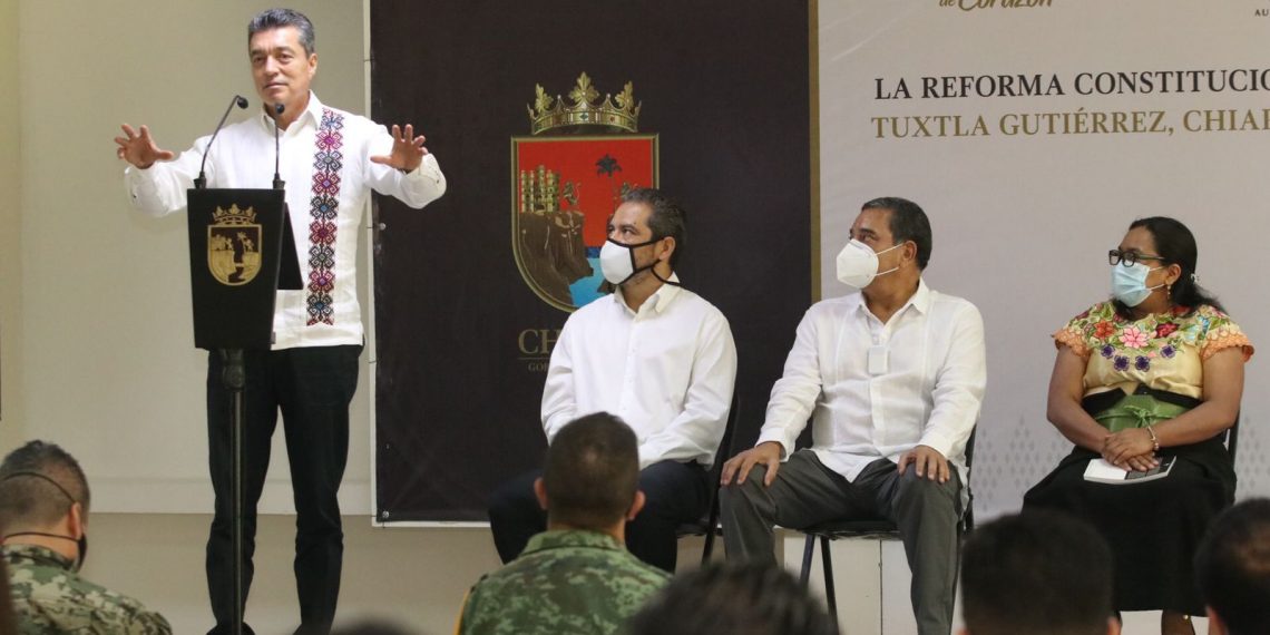 Chiapas avanza con pasos firmes en materia de respeto a los derechos humanos: Rutilio Escandón