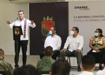 Chiapas avanza con pasos firmes en materia de respeto a los derechos humanos: Rutilio Escandón