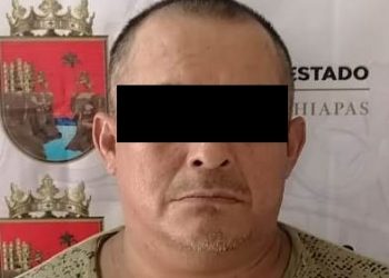 Captura FGE a persona por delito de homicidio calificado en Huehuetán