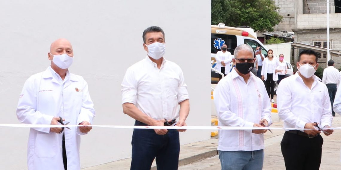 Rutilio Escandón inaugura reconversión del Centro de Salud Urbano con Hospitalización en Copainalá