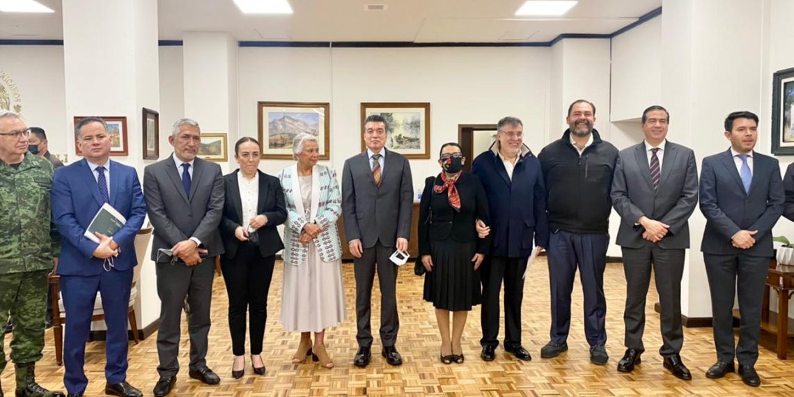 Se reúne Rutilio Escandón con el Gabinete de Seguridad del Gobierno de México