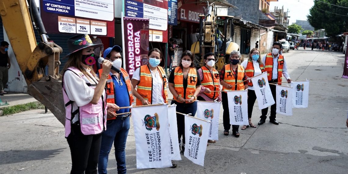 INICIAN AMBICIOSA OBRA EN COLONIA DE TAPACHULA