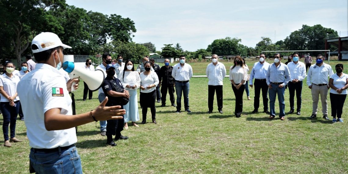 AYUNTAMIENTO DE TAPACHULA PARTICIPÓ EN PRIMER SIMULACRO NACIONAL 2021