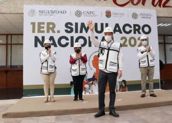 Rutilio Escandón agradece al pueblo chiapaneco por participar en el Primer Simulacro Nacional 2021