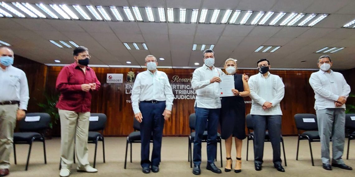 Rutilio Escandón reconoce fortalecimiento del Poder Judicial en acciones contra la corrupción