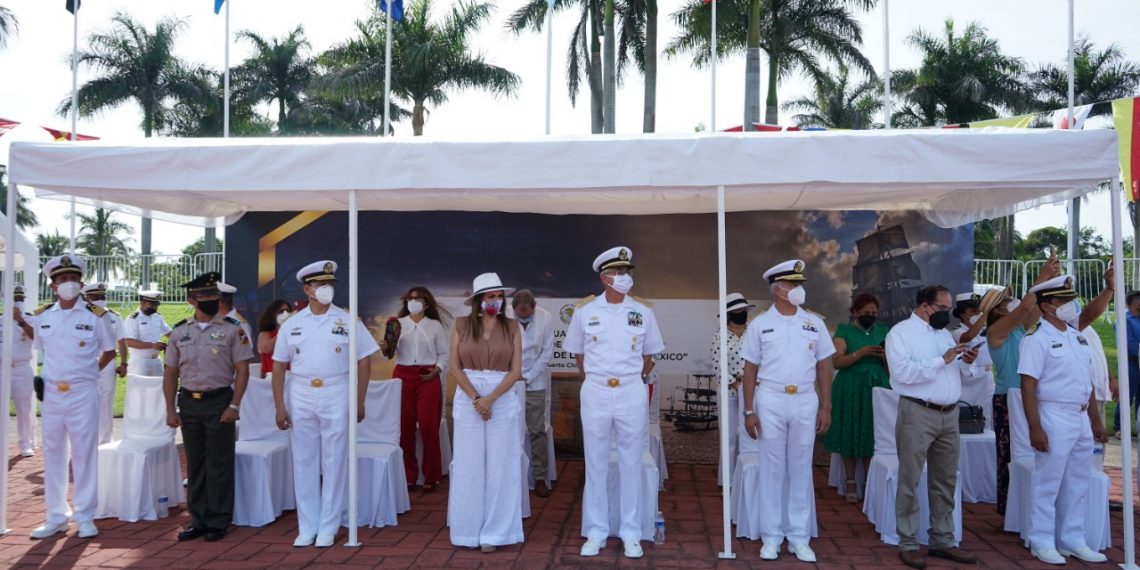 AYUNTAMIENTO DE TAPACHULA DIO LA BIENVENIDA AL BUQUE ESCUELA VELERO ARM “CUAUHTÉMOC”