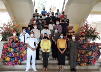 TRIPULACIÓN DE BUQUE ESCUELA “CUAUHTEMOC” RECORRE EL MUSEO DE TAPACHULA