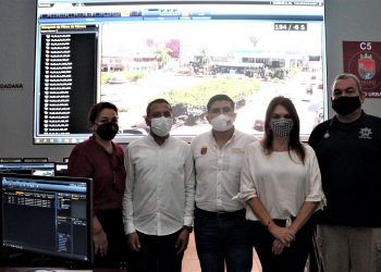 AYUNTAMIENTO DE TAPACHULA Y C5 COORDINAN ACCIONES PARA LA SEGURIDAD