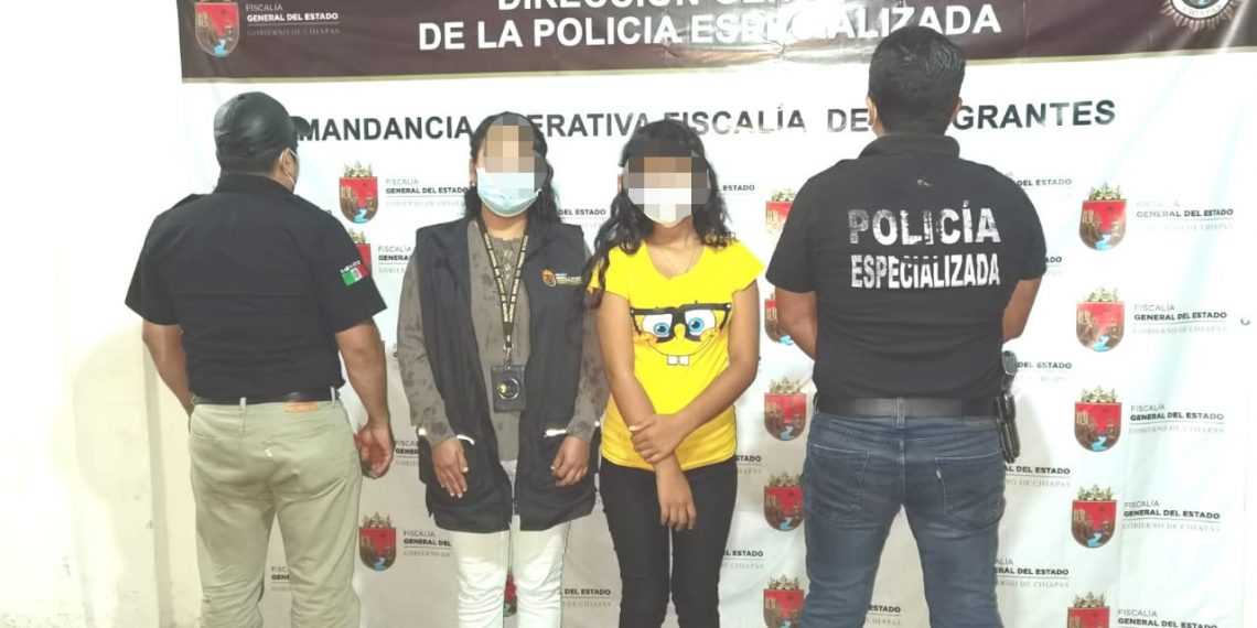 Rescata FGE a migrante adolescente no acompañada en Tapachula