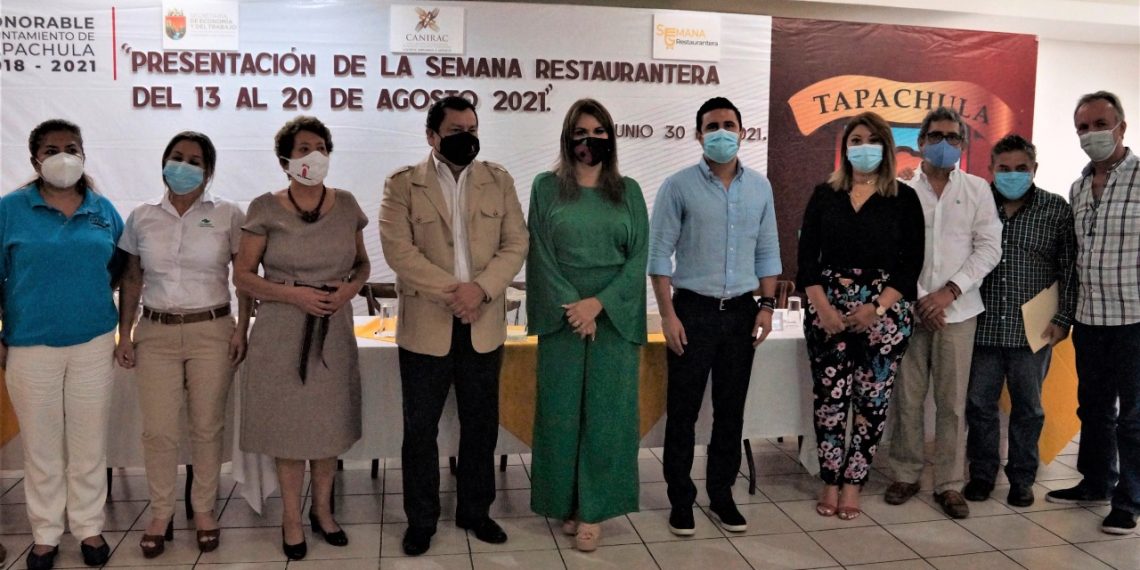 INVITAN A LA SEMANA RESTAURANTERA “CON SABOR A CHIAPAS 2021”, EN TAPACHULA
